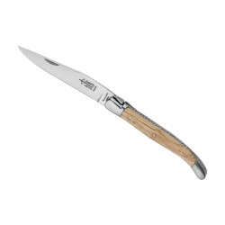 LAGUIOLE ANTAN CHATAIGNIER MITRES INOX MAT 12CM