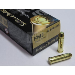 SELLIER BELLOT 38 SPECIAL 158 GR FMJ X50