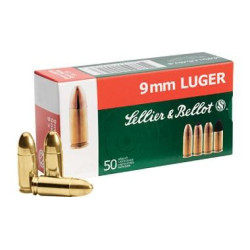 SELLIER BELLOT cal9X19 FMJ 124GR X50