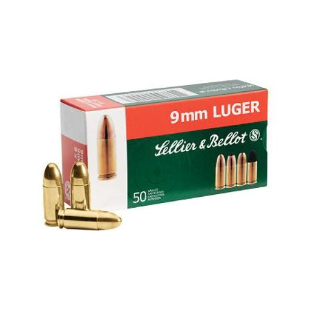 SELLIER BELLOT cal9X19 FMJ 124GR X50